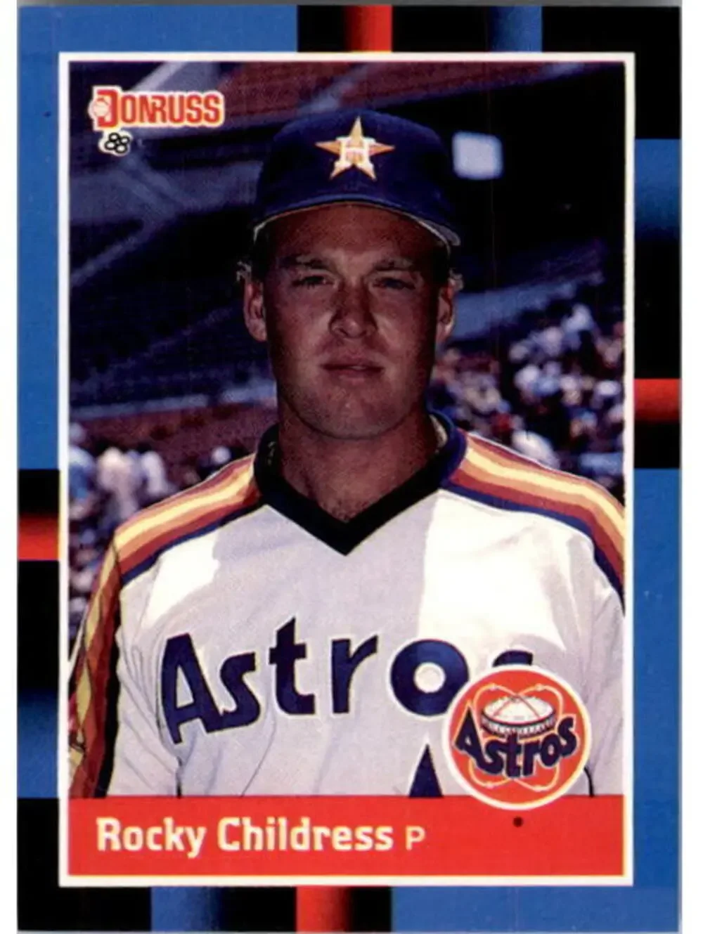 1988 Rocky Childress Donruss Baseball Card #554